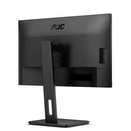 Aoc Monitor 23,8 Led Ips Fhd 16:9 4Ms 300 Cdm, Pivot, Dp/Hdmi, Multimediale