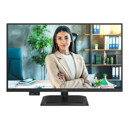 Aoc Monitor 23,8 Led Ips Fhd 16:9 120Hz, Reg Altezza, Usb-C
