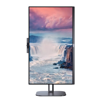 Aoc Monitor 23,8 Led Ips Fhd 16:9 4Ms 300 Cdm, Pivot, Usb-C Dock, Webcam, Dp/Hdmi, Multimediale