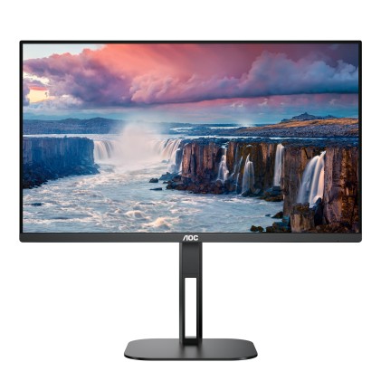 Aoc Monitor 23,8 Led Ips 16:9 Fhd 1Ms 300 Cdm, Usb-C, Hdmi, Pivot, Multimediale