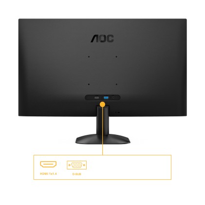 Aoc Monitor 27 Led Va 16:9 Fhd 4Ms 300 Cdm 120Hz, Vga/Hdmi