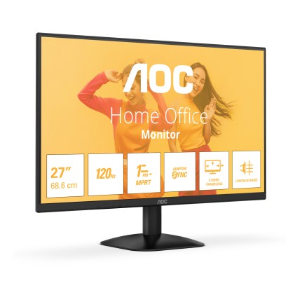 Aoc Monitor 27 Led Va Fhd 16:9 4Ms 300 Cdm 100Hz, Vga/Hdmi