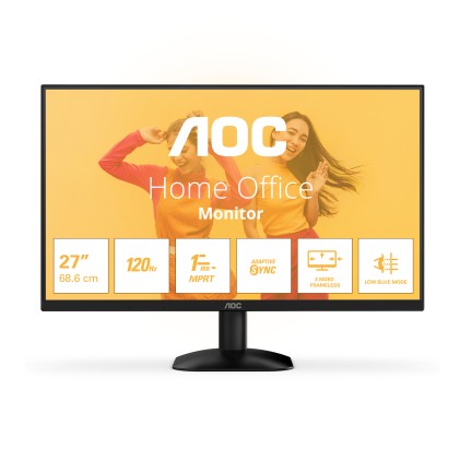 Aoc Monitor 27 Led Va Fhd 16:9 4Ms 300 Cdm 100Hz, Vga/Hdmi