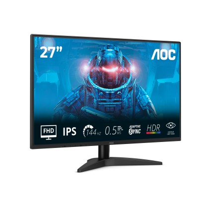 Aoc Monitor 27 Led Ips Fhd 16:9 0,5 Ms 144Hz 300 Cdm, Dp/Hdmi
