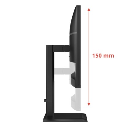 Aoc Monitor 27 Led Ips Fhd 16:9 4Ms 300 Cdm 120Hz, Pivot, Vga/Dp/Hdmi, Multimediale