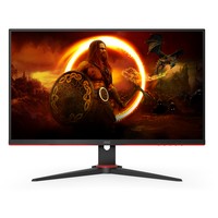 Mon 27" Ips Hdmi Dp Vga Gaming 1Ms Aoc 27G2Ae/Bk 144Hz Mm