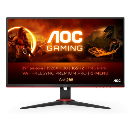 Mon 27"Ips Gaming 1Ms Mm Hdmi Dp Fhd 27G2Sae/Bk