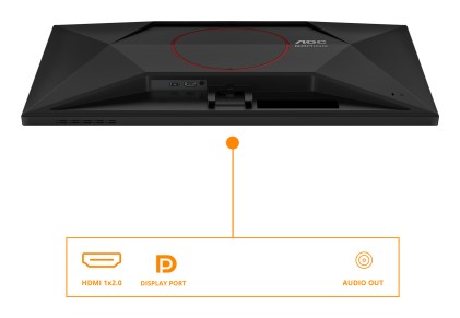 Aoc Monitor Gaming 27 Led Ips Fhd 1Ms 300 Cdm 180Hz, Dp/Hdmi