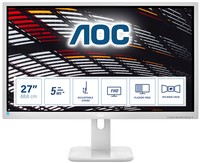 AOC 27P1/GR Monitor 27inch panel IPS D-Sub/HDMI/DVI/DP speakers