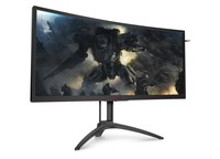 Aoc Monitor 35", Led Mwa, 21:9, 3440X1440, 300 Cd/M2, 4Ms, Hdmi, Dp, Multimediale