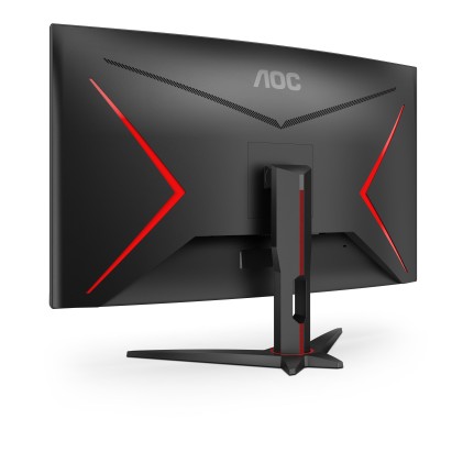 Monitor AOC G4 31,5" curvo 1500R LED VA FullHD 240Hz - FreeSync Premium - Tempo di risposta 1 ms - Angolo di visione 178° - HDMI, DisplayPort, Audio - Montaggio VESA 100x100