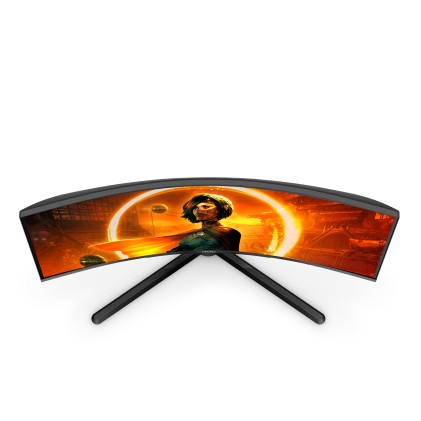 Mon 31.5"Va Hdmi Dp Gaming  165Hz Aoc C32G3Ae/Bk 1Ms Mm Curved