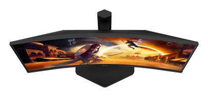 Aoc Monitor Gaming 27 Led Va Qhd 1Ms 300 Cdm 180Hz, Reg Altezza, Dp/Hdmi