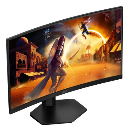 Aoc Monitor Gaming 27 Led Va Qhd 1Ms 300 Cdm 180Hz, Reg Altezza, Dp/Hdmi