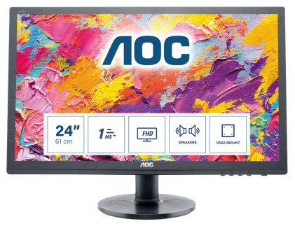 MON LED 24 AOC e2460Sh