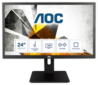 AOC E2475PWJ monitor piatto per PC 61 cm (24") 1920 x 1080 Pixel Full HD LCD Nero