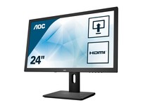 AOC E2475PWJ monitor piatto per PC 61 cm (24") 1920 x 1080 Pixel Full HD LCD Nero