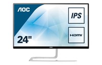 Aoc Monitor 27", Led Ips, 16:9, 1920X1080, 250 Cd/M, 4Ms, 178X178, D-Sub, Hdmi, Glossy