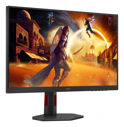 AOC G4 Q27G4ZR Monitor PC 68,6 cm (27") 2560 x 1440 Pixel Quad HD LED Nero, Rosso
