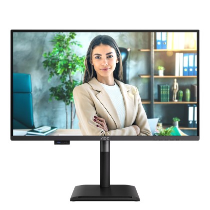 Aoc Monitor 27 Led Ips Qhd 16:9 4Ms 120Hz 350 Cdm, Pivot, Dp/Hdmi, Usb-C, Multimediale