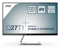 Aoc Monitor 27 Led Ips Qhd 16:9 350 Cd/M, 5Ms, Porsche Design, Dp/Hdmi