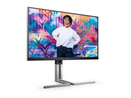 Aoc Monitor 27  Ips 16:9 4Ms 420 Cdm, Usb-C, Pivot, Dp/Hdmi