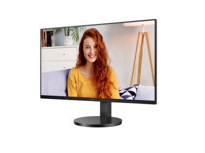 Aoc Monitor 27 Led Ips 4K Uhd 16:9 4Ms 350 Cdm, Reg Altezza, Usb-C Dock, Hdmi, Multimediale