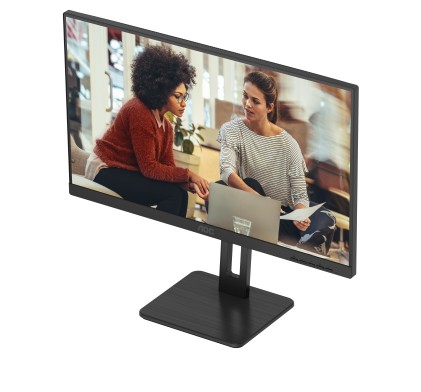 Aoc Monitor 27 Led Ips 4K Uhd 16:9 4Ms 350 Cdm, Pivot, Dp/Hdmi, Multimediale