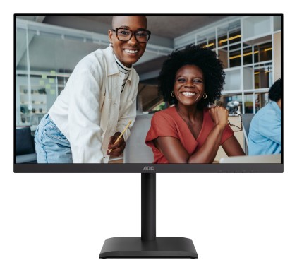 Aoc Monitor 27 Led Ips 4K Uhd 16:9 4Ms 75Hz 400 Cdm, Pivot, Dp/Hdmi, Usb-C, Multimediale