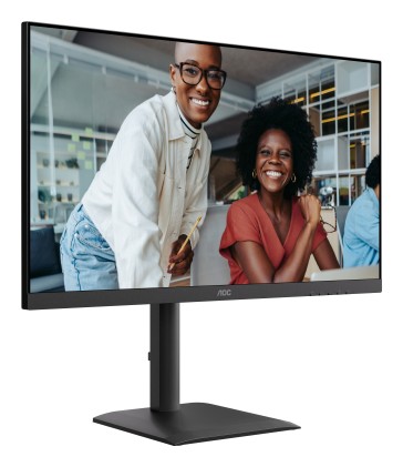 Aoc Monitor 27 Led Ips 4K Uhd 16:9 4Ms 75Hz 400 Cdm, Pivot, Dp/Hdmi, Usb-C, Multimediale
