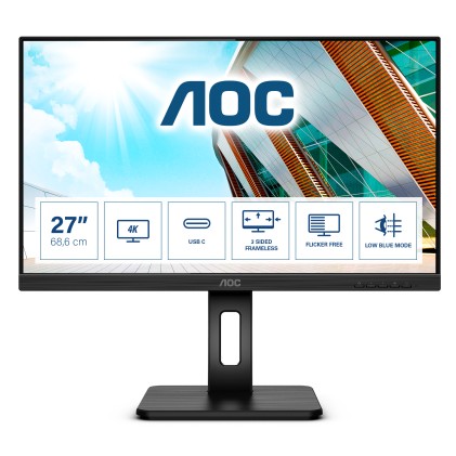 Aoc Monitor 27 Led Tn 16:9 Fhd 250 Cdm 2Ms Pivot Dvi/Hd