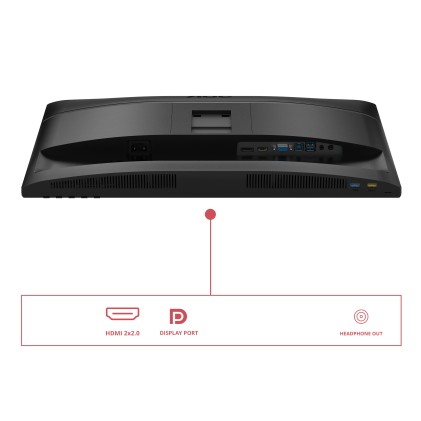 Mon 34 Va 3440X1440 2 Hdmi Dp 100Hz Aoc U34E2M Mm Qhd 21:9