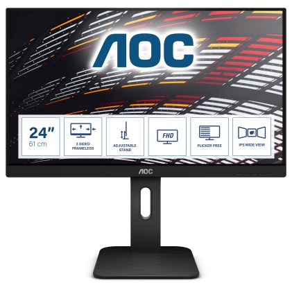 AOC Pro-line X24P1 monitor piatto per PC 61 cm (24") 1920 x 1200 Pixel WUXGA LED Nero