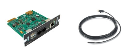 APC UPS Network Management Card with PowerChute Network Shutdown and Environmental Monitoring