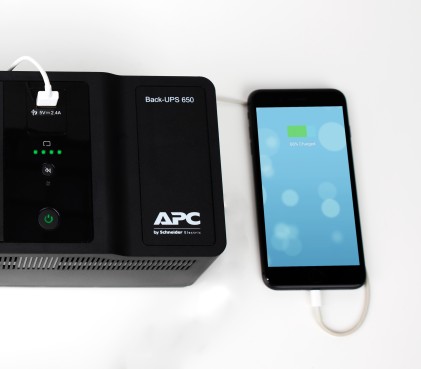 APC Back-UPS 650VA 230V 1 USB charging port - (Offline-) USV Standby (Offline) 400 W