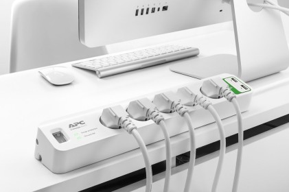 APC PM5U-GR protezione da sovraccarico 6 presa(e) AC 230 V Bianco 1,83 m