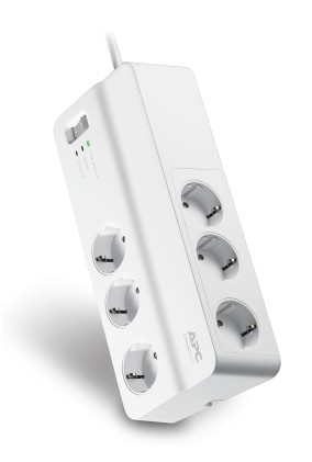 APC PM6-GR protezione da sovraccarico Bianco 6 presa(e) AC 230 V 2 m