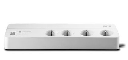 APC SurgeArrest Essential Bianco 8 presa(e) AC 230 V 2 m