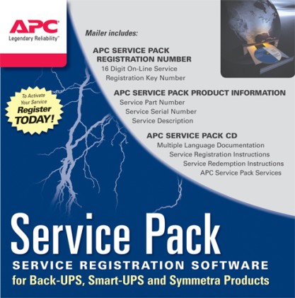 Apc Est. Gar. 1 Anno Service Pack Smx/Srt/Sua/Surt (Solo Alcuni Modelli)