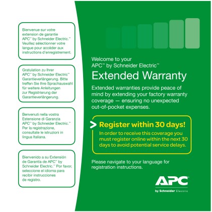 APC Service Pack 3 Year Warranty Extension