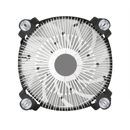 ARCTIC Alpine 12 LP Processore Set refrigerante 9,2 cm 1 pezzo(i) Alluminio, Nero