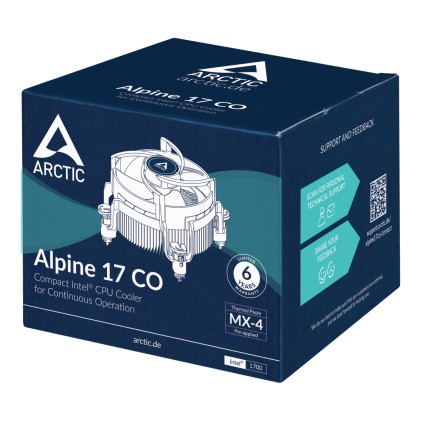 Dissipatore compatto per CPU Intel Alpine 17 CO - socket 1700 - ACALP00041A