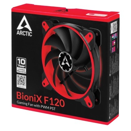 Arctic BioniX F120 Red Ventola PWM da 120mm