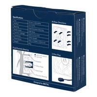 Arctic F9 Silent Ventola da 92mm - Black