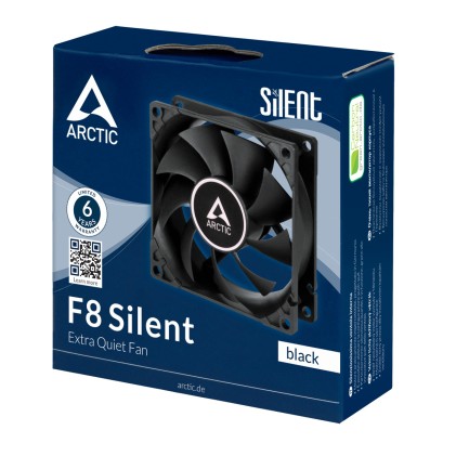Ventola per case da 80mm silenziosa Arctic F8 Silent