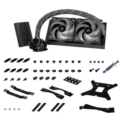 Liquid Freezer II - 240 RGB Black con controller