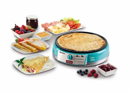 Crepiera Elettrica Ariete Party Time Crepes Maker Celeste 00C020201Ar0