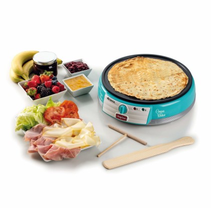 Crepiera Elettrica Ariete Party Time Crepes Maker Celeste 00C020201Ar0