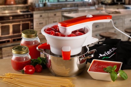 Passa Verdura Elettrico Ariete 00C026100Ar0 Passм Orange Juice Bianco