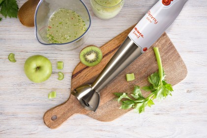 Frullatore Immersione Ariete Pimmy 200 Bianco - Arancione - Inox 00C08